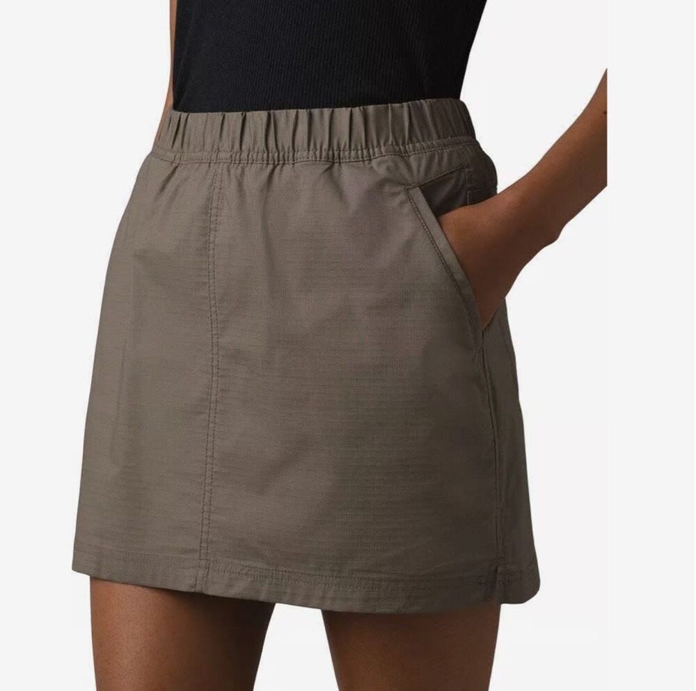Prana Olive Green Mini Skirt